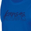 NCAA Kansas Jayhawks Women's Tonal Tank Top - 3 of 3