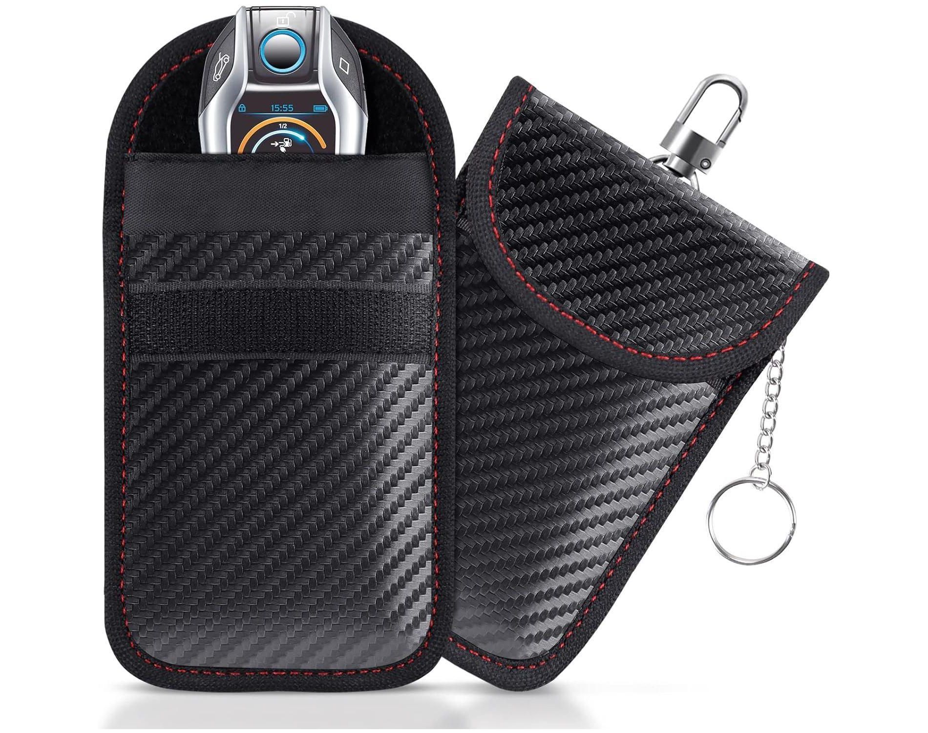 Maison Products Faraday Key Fob Protector – RFID Blocking Case for Car Keys, Double-Layer Shielding, Anti-Theft Design