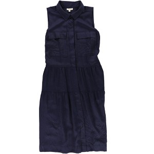 maison Jules Womens Ulitiy Pocket Shirt Dress - 1 of 1