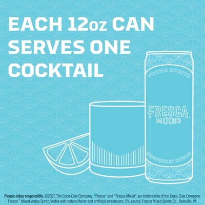 Fresca Mixed Vodka Spritz Variety Pack Gluten-Free Canned Cocktail - 8pk/355ml Cans