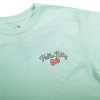Hello Kitty Puff Print Character With Bow & Heart Women's Light Green Crew Neck Short Sleeve T-shirt - 2 of 4