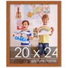 PosterPalooza | Slim Profile Brown Picture Frame - UV Acrylic, Foam Board Backing, Hanging Hardware - 2 of 4