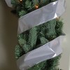 Northlight Pack of 12 Silver Solid Christmas Wired Craft Ribbon 2.5" x 120 Yards - 3 of 3