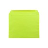 JAM Paper 9 x 12 Booklet Catalog Colored Envelopes Ultra Lime Green 5156771 - 2 of 4