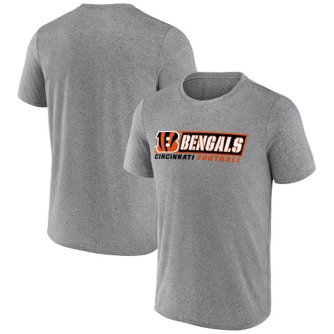 Nfl Cincinnati Bengals Men s Gray Athleisure T shirt Target