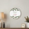 Creative Products Peace Love and Joy 20 x 20 Round Framed Print - 4 of 4