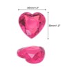 Unique Bargains Acrylic Flat Back Heart DIY Crafting Decor Jewelry Rhinestone 20 Pcs - 2 of 4