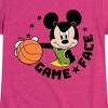 Girls' - Disney - Game Face Basketball Fitted Short Sleeve Graphic T-Shirt - 2 of 4