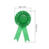Unique Bargains Blank Rose Knot Award Ribbon for DIY Party Wedding Competition 6 Pcs - 2 of 4