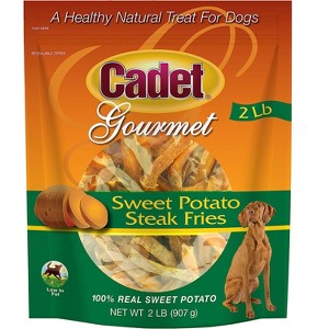 Cadet Sweet Potato Steak Fries Dog Treats, 2 Pounds - 1 of 4