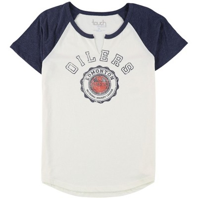 Touch by G-III Womens Edmonton Oilers Graphic T-Shirt