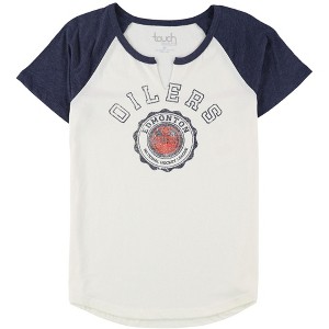 Touch by G-III Womens Edmonton Oilers Graphic T-Shirt - 1 of 2