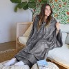 Tirrinia Blanket Comfy Plush Fleece Wearable Blanket for Adult Women Men Kids Throw Wrap Cover Indoors or Outdoors , 55''x 80'' - 2 of 4