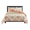 NicBex 6 Pcs Transitional Printed Comforter Set, Bedding Set Features Small Leaf Print Bedding Comforter Sets with Throw Pillows, Machine Washable - 4 of 4