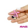 Disney Minnie Earrings for Girls – 1 Stud & 1 Drop – Minnie Mouse Hypoallergenic Earrings – Ages 4+ - 3 of 4
