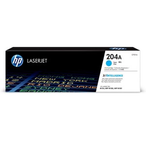 HP Inc. 204A Cyan Original LaserJet Toner Cartridge, ~900 pages, CF511A - 1 of 4