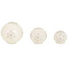 Melrose LED Frosted Snowflake Globe (Set of 3) - 4 of 4