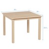 ECR4Kids 30in Square Hardwood Table with 22in Legs - 2 of 4