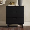 Okak Mid-Century Nightstands 3-Drawer Dresser Solid Wood, Storage Chest of Drawers End Table Bed Side Cabinet for Bedroom/Living Room/Entryway - 3 of 4