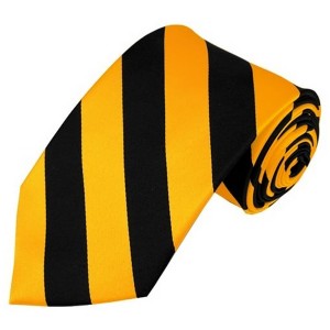 Men's 3.25 W And 58 L Inch With 0.75 Inch Stripe Width College Stripe Woven Necktie - 1 of 3