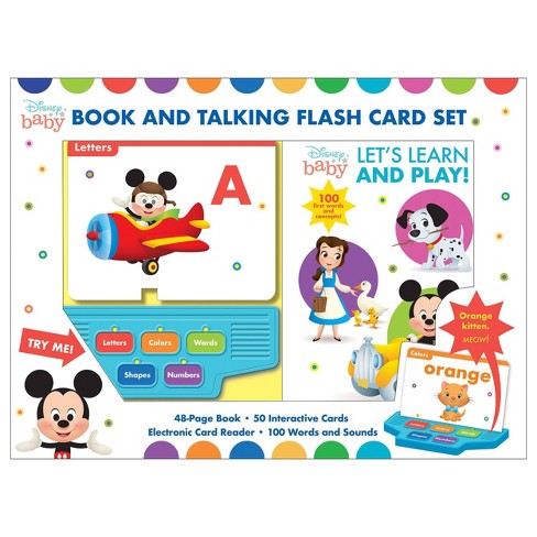 Disney Baby Let's Learn And Play Talking Flashcard Box Set : Target