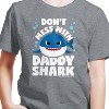 Boys' - Baby Shark - Don't Mess With Dadday Shark Short Sleeve Graphic T-Shirt - 2 of 4