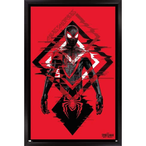 Trends International Marvel's Spider-man: Miles Morales - Suit Framed Wall  Poster Prints : Target