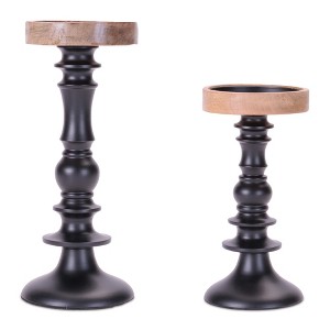 Rustic Candle Holder (Set of 2) - 1 of 1