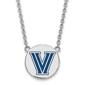 Black Bow Jewelry Sterling Silver Villanova Wildcats NCAA Necklace 18 Inch - 1 of 4