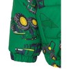 John Deere Tractor Zip Up Winter Coat Puffer Jacket Toddler - 4 of 4