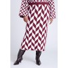 ELOQUII Women's Plus Size Intarsia Sweater Skirt - 3 of 4