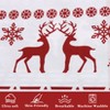 Christmas Reindeer Duvet Cover - Soft Brushed Microfiber Holiday Bedding Set with Zipper Closure (King Size, Christmas Reindeer) - 4 of 4
