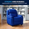 Flash Furniture Deluxe Padded Contemporary Kids Recliner with Storage Arms - 2 of 4