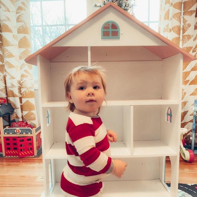 Target shop dollhouse bookshelf