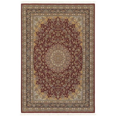 Oriental Weavers Masterpiece 090R2 Red/ Multi Indoor Area Rug - 5'3" x 7'6"