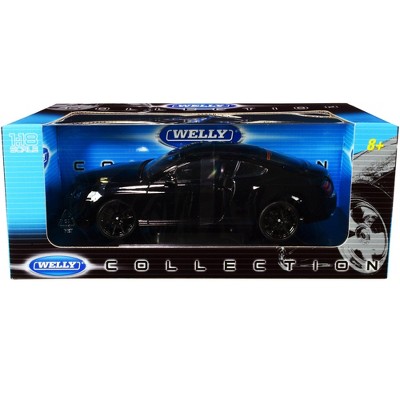 Bentley Continental Supersports Black 1/18 Diecast Car Model by Welly