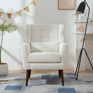 NicBex Modern Accent Chair Upholstered Living Room Chair with Pillow Arm Chair Comfy Chair Sofa Chair for Bedroom - 1 of 4