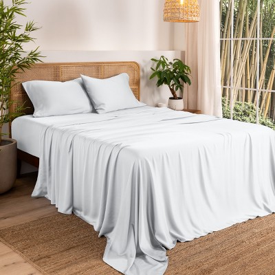 Rayon from Bamboo Solid Deep Pocket Sheet Set by Bare Home