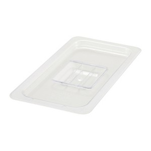 Winco Polycarbonate Food Pan Cover, Solid, 1/3 Size - 1 of 1
