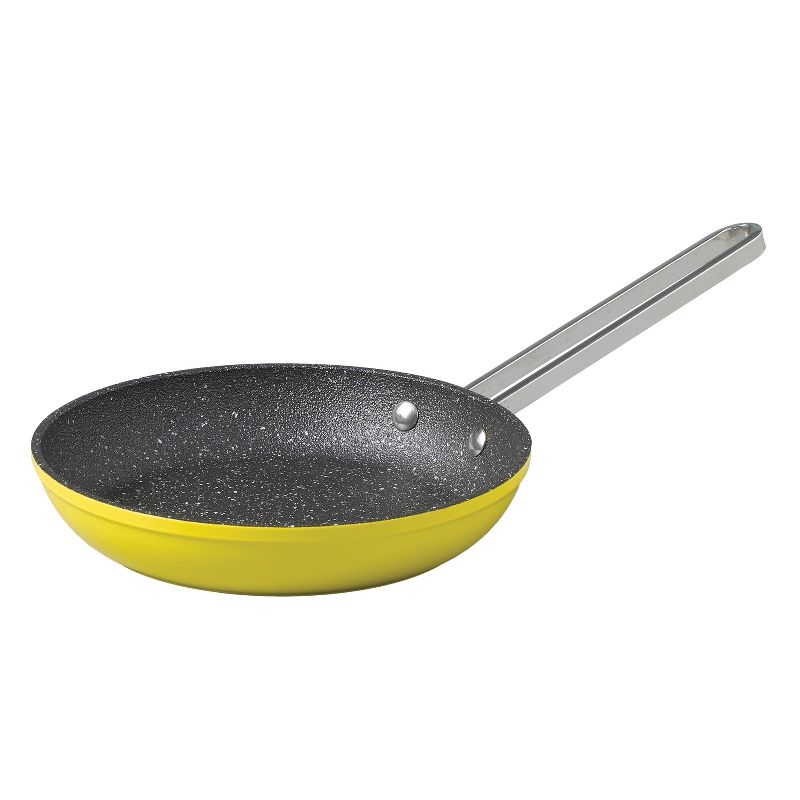 Starfrit Breakfast Collection 6-In. Fry Pan with Stainless Steel Handle, Yellow, 3 of 7