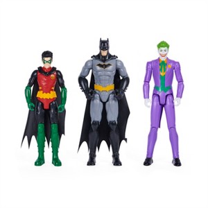 DC Comics, Batman and Robin vs. The Joker, 12-inch Action Figures, Kids Toys for Boys and Girls Ages 3 and Up - 1 of 4