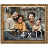 PosterPalooza | 14x11 Wood Antique Frame with UV Acrylic, 4 Finishes: Bronze, Gold, Silver, and Black - 2 of 4