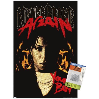Trends International NBA Youngboy - Firestarter Unframed Wall Poster Prints
