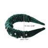 Unique Bargains Women's Rhinestone Faux Crystal Headband Hair Accessories 1.57 Inch Wide 1 Pc - 4 of 4