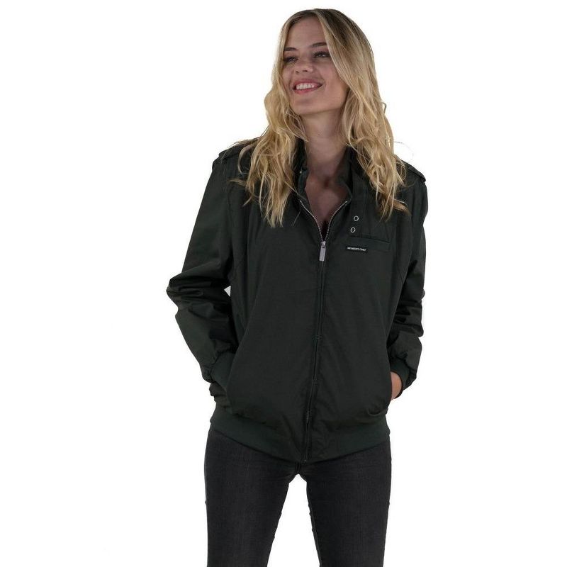Members Only Women's Classic Iconic Racer Oversized Jacket, 1 of 5