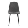 PAGED Dining Chairs Modern Medieval Style Living Room Chairs with Metal Legs for Living Room - 2 of 4