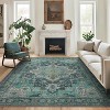 Abynow Faded Medallion Indoor Area Rug - 2 of 4