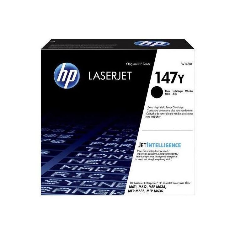 HP Laserjet 147Y Toner Cartridge Black W1470Y, 1 of 6
