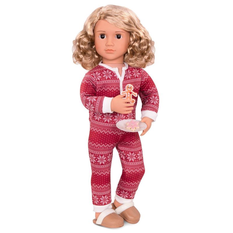 Our Generation Noelle with Storybook &#38; Outfit 18&#34; Posable Holiday Doll, 5 of 9