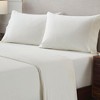 Paisley or Solid Flannel Cotton Pillowcases, Set of 2 by Blue Nile Mills - 2 of 3